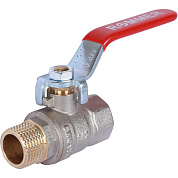 Кран шаровый ROMMER 1/2" ВН - полный проход, ручка