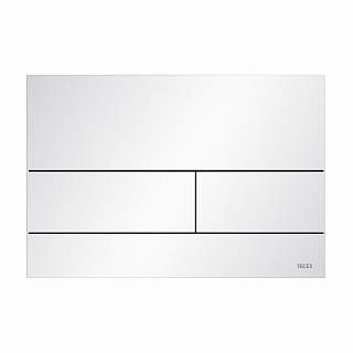 Металлическая панель смыва TECEsquare II белая матовая для инсталляции унитаза, 150 x 220 x 3 мм Артикул 9240834