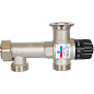 Узел насосно-смесительный с термостатическим клапаном 20 - 55 °C STOUT без насоса, для теплого пола