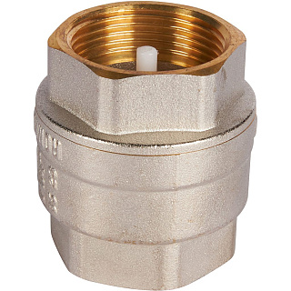 ROMMER 1" 1/4 Клапан обратный пружинный муфтовый с пластиковым седлом Артикул RVC-0002-000032