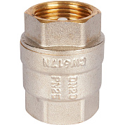 ROMMER 3/4" Клапан обратный пружинный муфтовый с пластиковым седлом