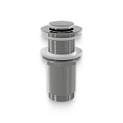 Выпуск 1" 1/4 Click-clack без перелива, H=69 мм, малая пробка, хром Alcaplast (А394)