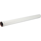 Труба утепленная D=80/100, L=2000 мм для коаксиального котла STOUT (SCA-0080-802000) Дымоход