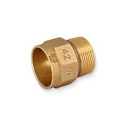 Муфта переходная 42 х 1" 1/4 (НР) под пайку EFFEBI, бронза (HB4243A074200)