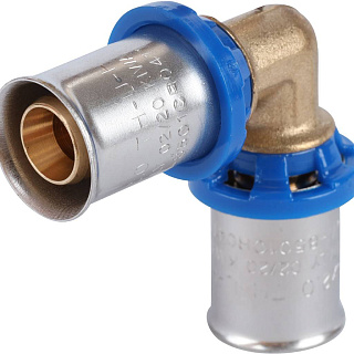 Угольник APE (Италия) 90° 16 х 16 для металлопласта прессовой Артикул ARL3200110