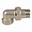 Американка угловая ВН 1/2" никель STOUT конус