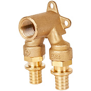 Угольник проточный настенный 20 x 1/2" STOUT для труб PE-X (340034H200420B)