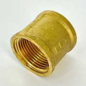 Муфта резьбовая DN40 В 1 1/2" латунь LD Pride