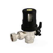 Фильтр-грязеуловитель UNI-FITT магнитный 3/4" с прозрачной колбой (215S3000)