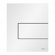 Металлическая панель смыва TECEsquare белая матовая, для инсталляции писсуара, 144 x 124 x 2 мм 9242814