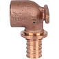 Водорозетка надвижная 25-Rp 3/4" REHAU RX корот. (бронза)