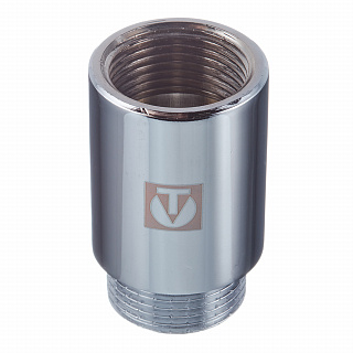 Удлинитель 3/4" x 80 мм хромированный, внутренняя/наружная резьба латунь VALTEC Артикул VTr.198.C.0580