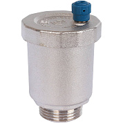 Воздухоотводчик автоматический НР 3/4" вертикальный выпуск, никель STOUT (Италия) (SVS-1011-000020)