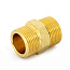 Ниппель резьбовой 1/2" (НР) удлиненный латунь UNI-FITT
