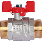 Кран шаровый ROMMER 1"1/4 НН - полный проход, бабочка 