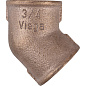 Угол резьбовой 45° (ВР) 3/4" бронза VIEGA (320645)