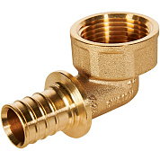 Угол 90° переходной 25 x 1" (ВР) аксиальный для труб PEX ROMMER (RFA-0006-002510)