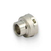 Муфта редукционная 1" х 1/2" (ВР), никель UNI-FITT OPTIMAL (602N4201)