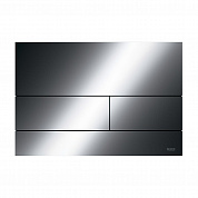 Металлическая панель смыва TECEsquare PVD панель глянец, клавиши черный хром, 150 x 220 x 3 мм 9240837