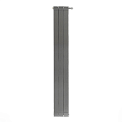 Радиатор STOUT Oscar 1800 мм 3 секции, алюминий (боковое подключение) серый
