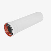 Удлинитель дымохода D = 80 х 125 мм., L = 250 мм. коаксиальный, ROMMER (RCA-8125-000250)