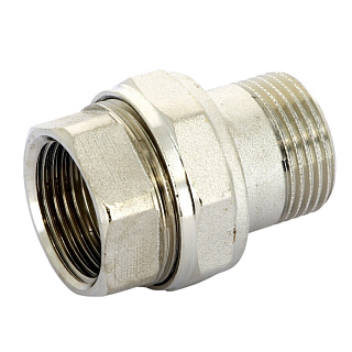 Разъемное соединение 1" x 1" с прокладкой O-RING внутренняя/наружная резьба никель UNI-FITT Артикул 650N4000