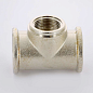 Тройник редукция (ВР) 1" x 3/4" x 1" никель UNI-FITT