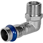 Угол 90° переходной под пресс 15 x 1/2" (НР) из нержавеющей стали STOUT (SSS-2010-001512)