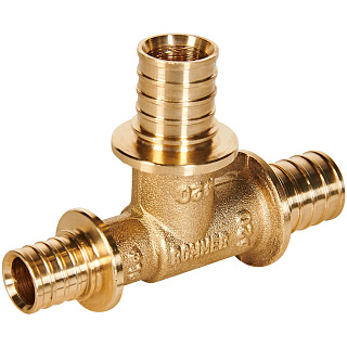 Тройник переходной надвижной 20 x 20 x 16 мм. для труб из сшитого полиэтилена ROMMER Артикул RFA-0014-202016