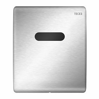 Металлическая панель смыва TECEplanus ИК-сенсор (батарея 6 V) нерж.сталь, 120 x 100 x 12 мм Артикул 9242350