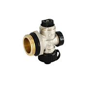 Концевик UNI-FITT OPTIMAL НР 1" с ручным воздухоотводчиком, никель (460M4001)