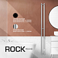 Полотенцесушитель электрич. 120 х 12 STOUT ROCK round, Черный матовый, 3 опоры (SHQ-R2R0-012012)