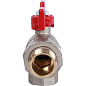 Кран шаровый ROMMER 3/4" ВН  с угловой американкой бабочкой