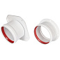 Первичный адаптер дымохода D=80 (совместим с IMMERGAS) ROMMER (RCA-8080-260022)