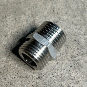 Ниппель Н 1/2", нержавеющая сталь UNI-FITT