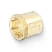 Муфта переходная 42 x 1 1/4" JINTIAN пайка ВР бронза