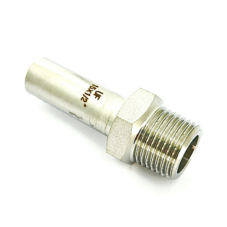 Вставка-Н UNI-FITT 15 x 1/2", нержавеющая сталь Артикул 777S1520