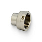 Муфта редукционная 1" х 1/2" (ВР), никель UNI-FITT OPTIMAL (602N4201)