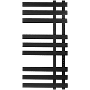 Полотенцесушитель электрич. 100 х 50 STOUT NEOSOUL quadro, Черный матовый (SHQ-N2QQ-010050)