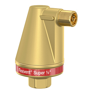 Воздухоотводчик автоматический FLAMCO Flexvent super 1/2 c боковым выпуском Артикул 28520