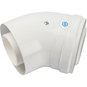 Отвод 45° D=60/100 мм для конденсационных котлов STOUT (SCA-8610-000045) Отвод