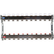 Коллектор ROMMER без расходомеров 11 выходов из нержавеющей стали