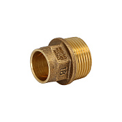 Муфта переходная 18 х 3/4" (НР) под пайку EFFEBI, бронза (HB4243A051800)