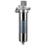 Фильтр магистральный Гейзер Тайфун 10SL 3/4" 10 мкм из нержавеющей стали 