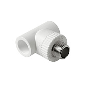 Тройник 32 х 1/2" (НР) PRO AQUA полипропилен PP-R