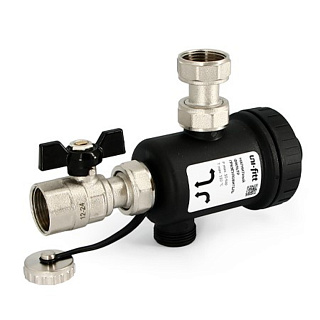 Фильтр-грязеуловитель UNI-FITT OPTIMAL магнитный 3/4" чёрный (215B3001) Артикул 215B3001