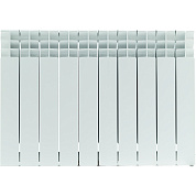 Радиатор биметал. 11 секций STOUT TITAN 500 боковое подключение (белый RAL 9016)