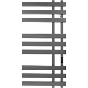 Полотенцесушитель электрич. 100 х 50 STOUT NEOSOUL quadro, Графит (SHQ-N4QQ-010050)