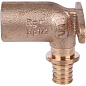 Водорозетка надвижная 16-Rp 1/2" REHAU RX длин. (бронза)