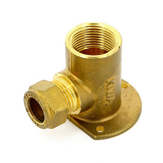 Водорозетка обжим-В 22 x 3/4" TIEMME для медных труб Артикул 1100084